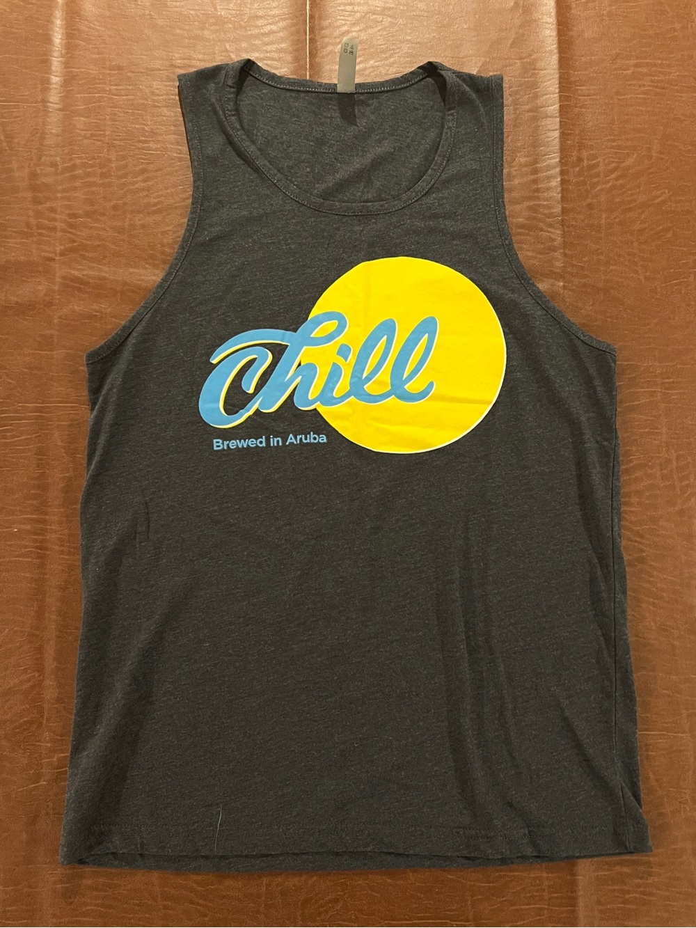 Aruba Chill Beer Men’s Tank Top - Size Medium